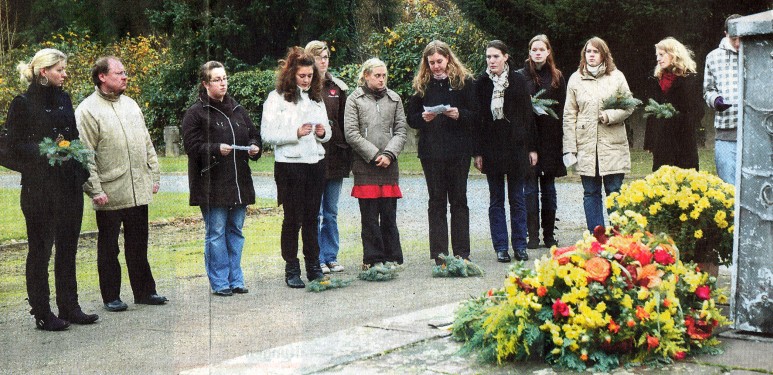 Geschichtsstunde auf dem Friedhof